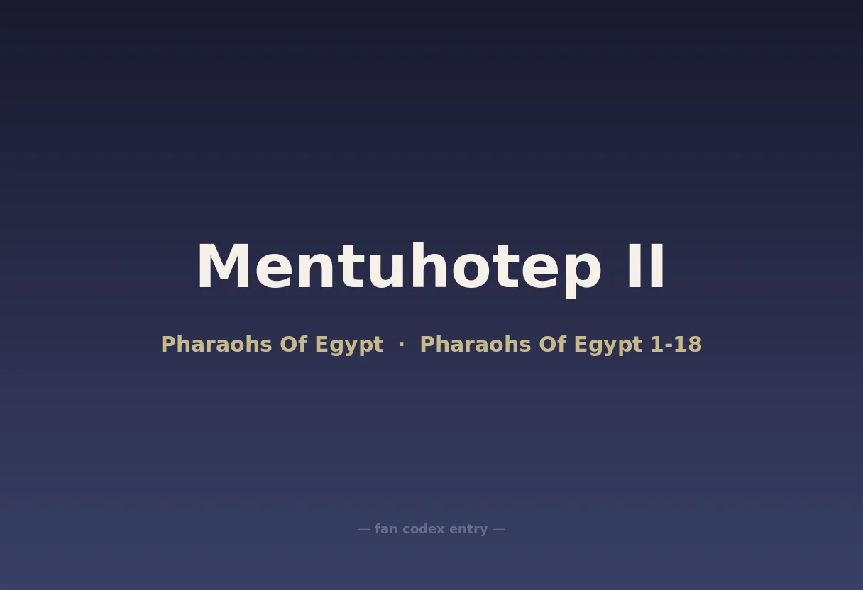Mentuhotep II